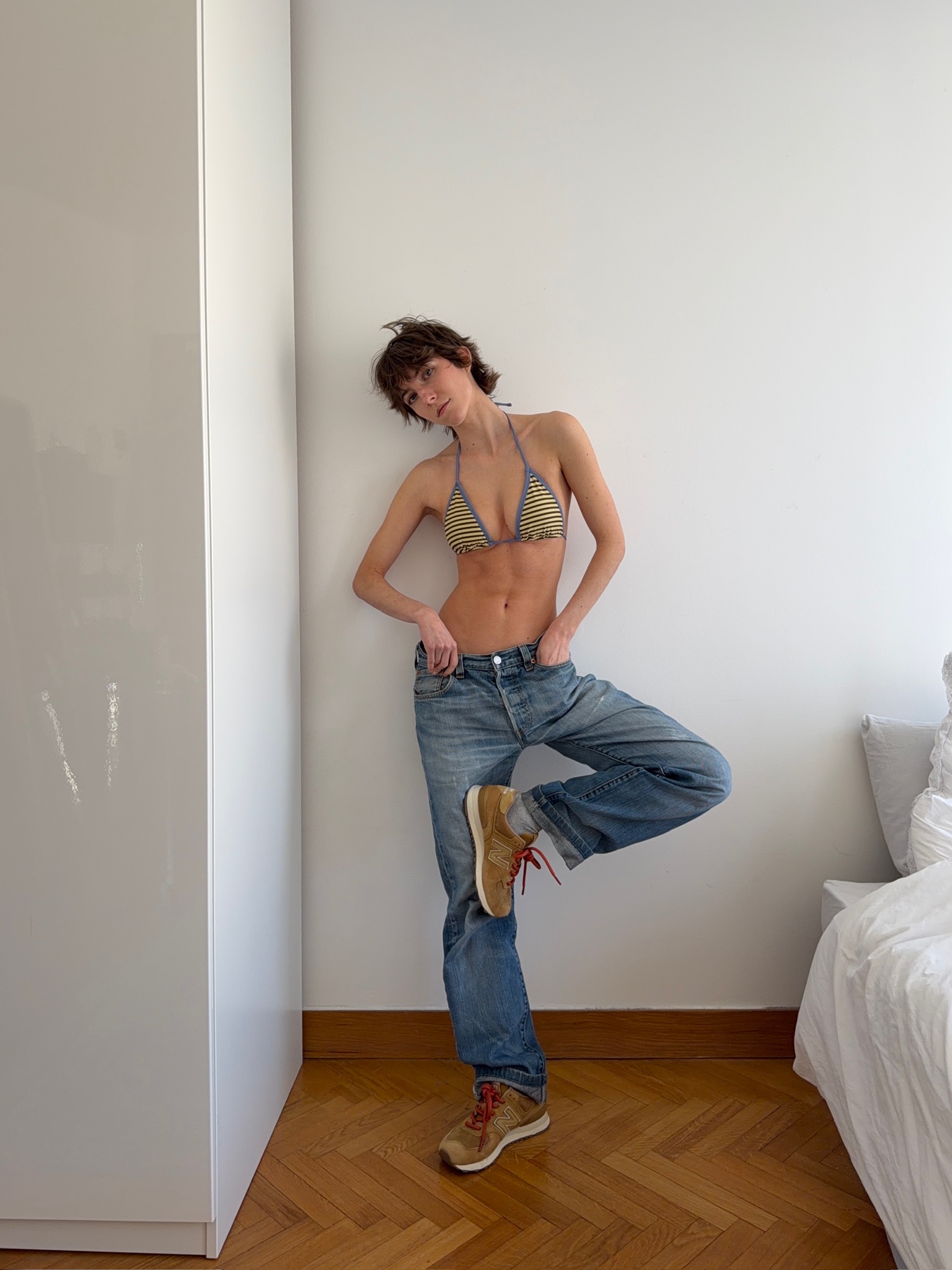 Courir x New Balance – visuel campagne Fiona Leah